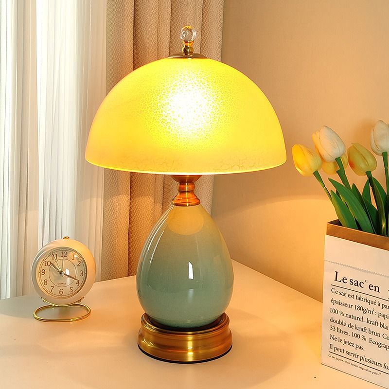 Retro Ceramic Table Lamp - LAMP - DINIBLO 