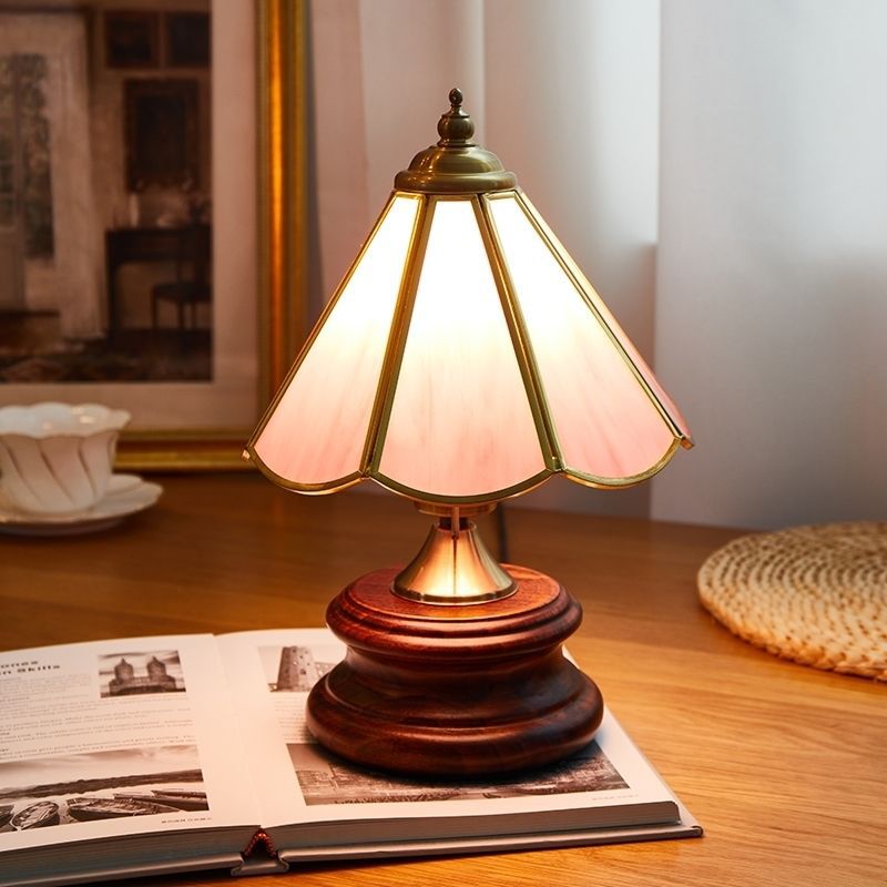 Retro Glazed Table Lamp - LAMP - DINIBLO 