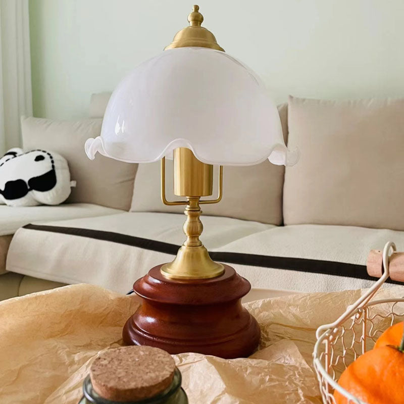 Retro Glazed Table Lamp - LAMP - DINIBLO 