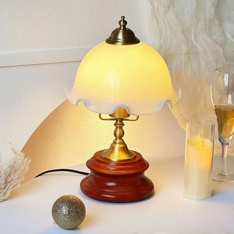 Retro Glazed Table Lamp - LAMP - DINIBLO 