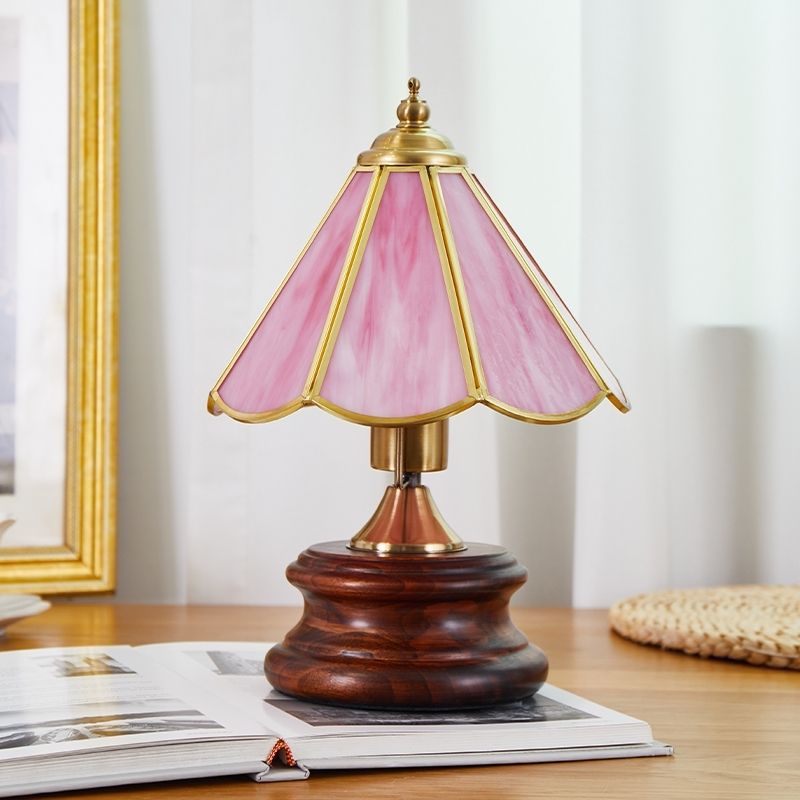 Retro Glazed Table Lamp - LAMP - DINIBLO 