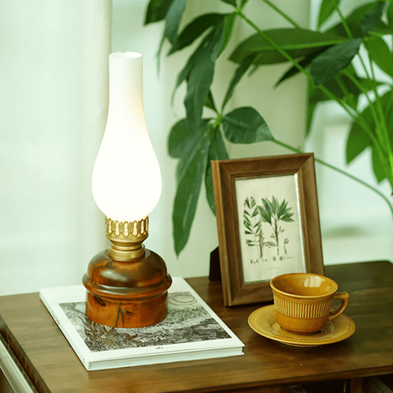 Retro Kerosene Shape Table Lamp - LAMP - DINIBLO 