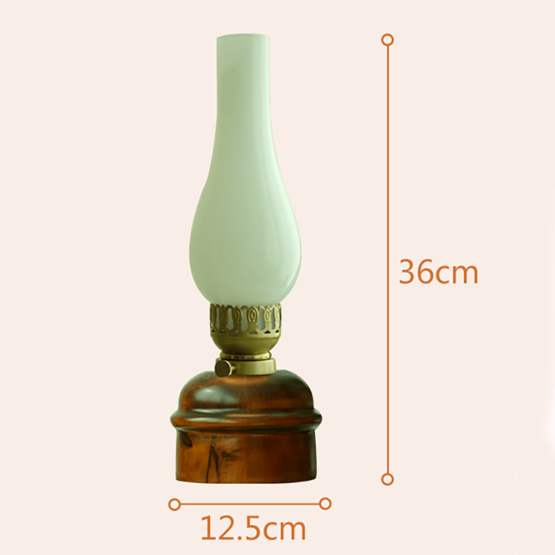 Retro Kerosene Shape Table Lamp - LAMP - DINIBLO 