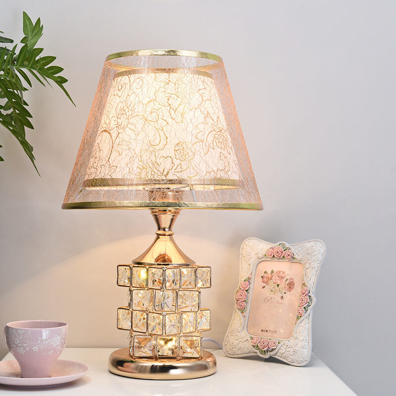 Romantic Crystal Table Lamp - Table Lamp - DINIBLO 