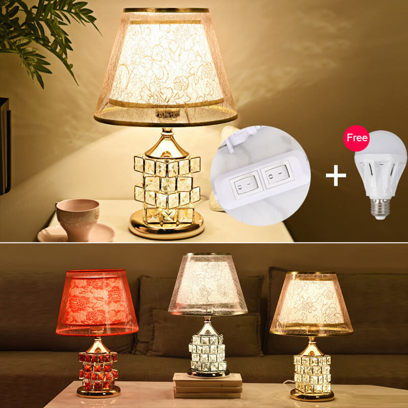 Romantic Crystal Table Lamp - Table Lamp - DINIBLO 