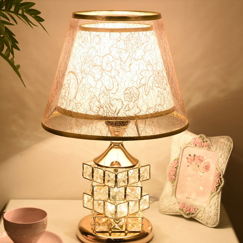 Romantic Crystal Table Lamp - Table Lamp - DINIBLO 