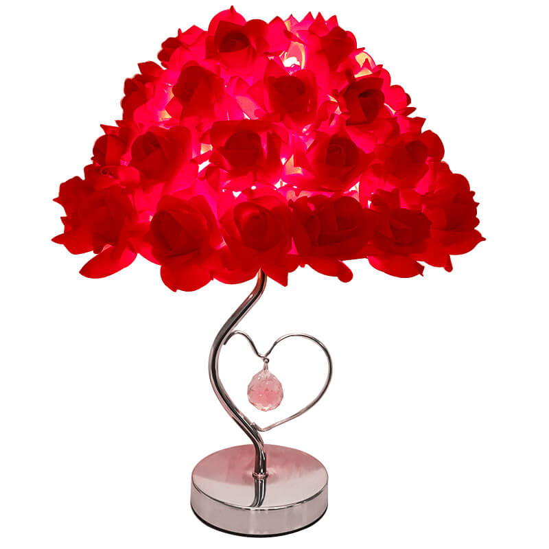 Rose Crystal Desk Lamp - Table Lamp - DINIBLO 