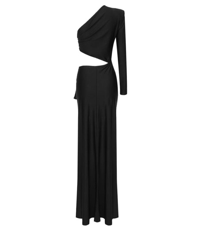 Black Cutouts Maxi Dress -  - DINIBLO 