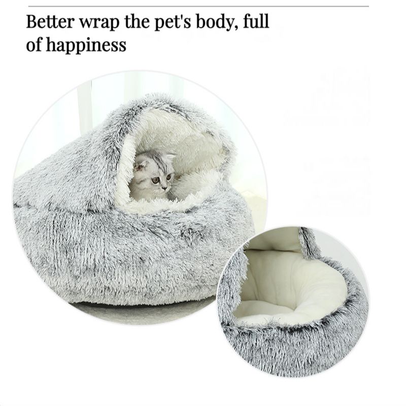 Pet Cat Dogs Cave Beds - Dog Beds - DINIBLO 