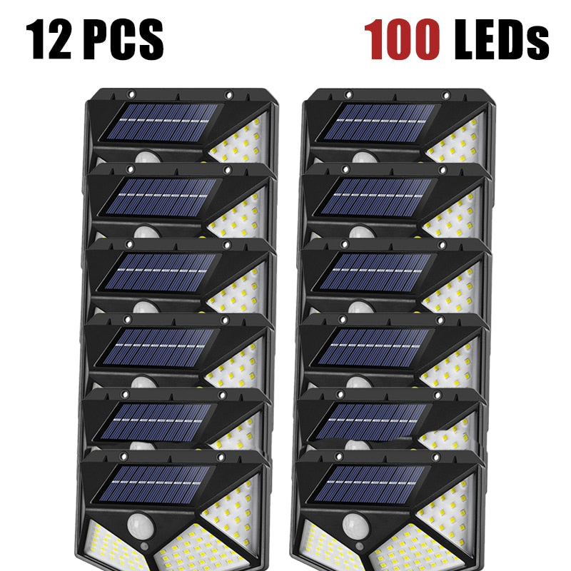 LED Solar Wall Lights Waterproof - Wall Light Fixtures - DINIBLO 