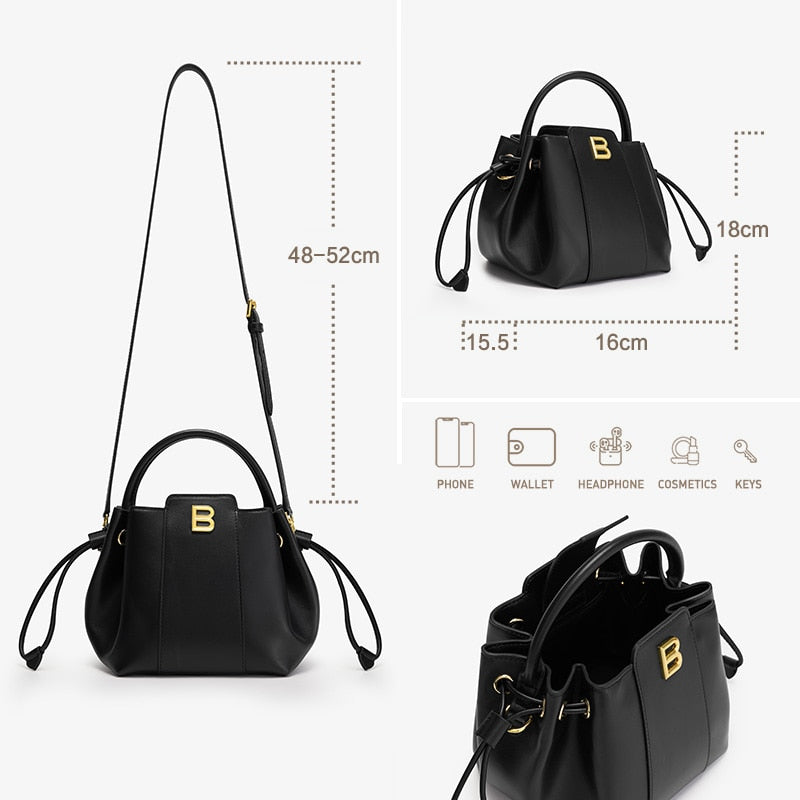 Small Everyday Women's Bucket Bag - Handbags - DINIBLO 