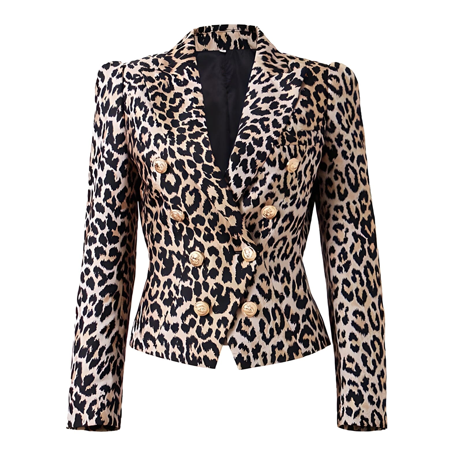 The Leopard Slim Fit Blazer - 0 - DINIBLO 