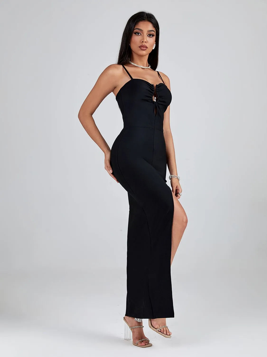 Black Bandage Bodycon Dress - Dresses - DINIBLO 