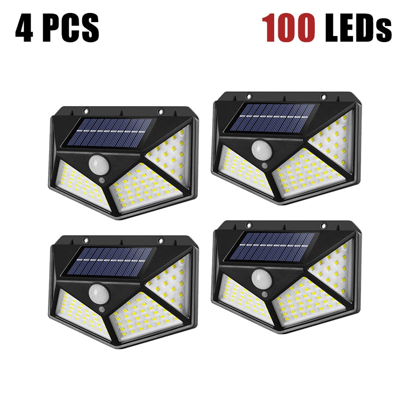 LED Solar Wall Lights Waterproof - Wall Light Fixtures - DINIBLO 