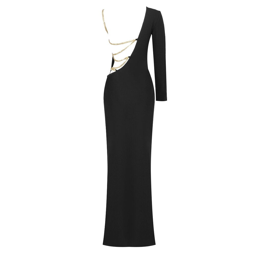 Maxi Dress with Slit -  - DINIBLO 