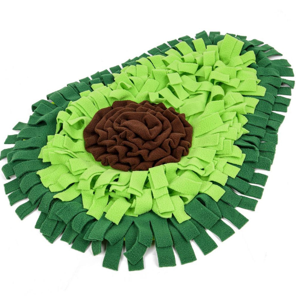 Avocado Pet Dog Snuffle Mat Nose Smell Training Toy - Pet Bowls, Feeders & Waterers - DINIBLO 