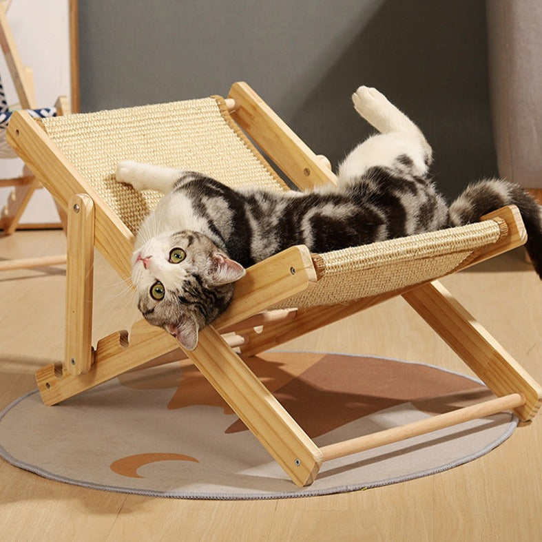 Cat Recliner Sofa Bed Sunbathing Chair - Cat Beds - DINIBLO 