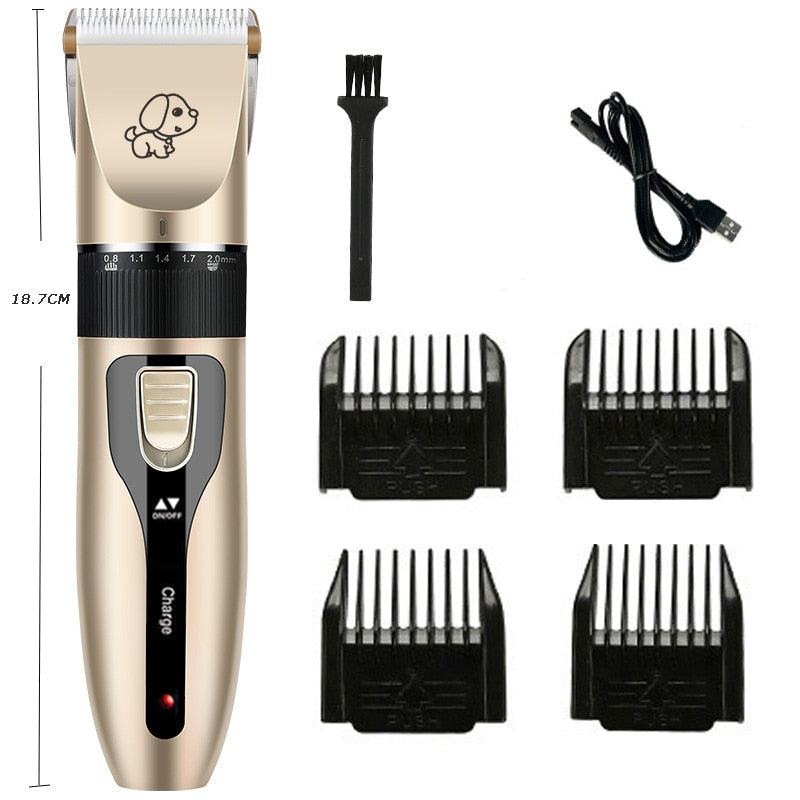 Low Noise Pet Grooming Clipper - Pet Hair Clippers & Trimmers - DINIBLO 