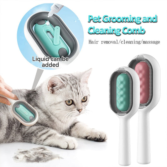 Pet Cat Grooming Comb Pet Hair Remover Brush - Pet Combs & Brushes - DINIBLO 