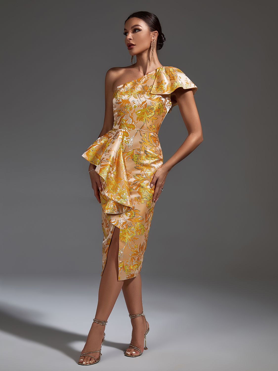 Jacquard Luxury Party Dress - Dresses - DINIBLO 