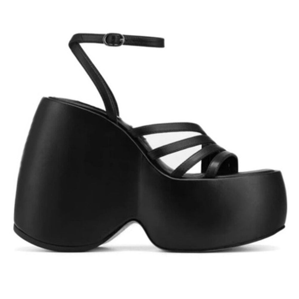 Woman Sandals Shoes Wedges High Heeled Comfy Leisure -  - DINIBLO 