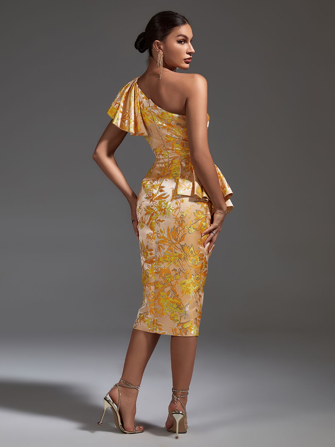 Jacquard Luxury Party Dress - Dresses - DINIBLO 