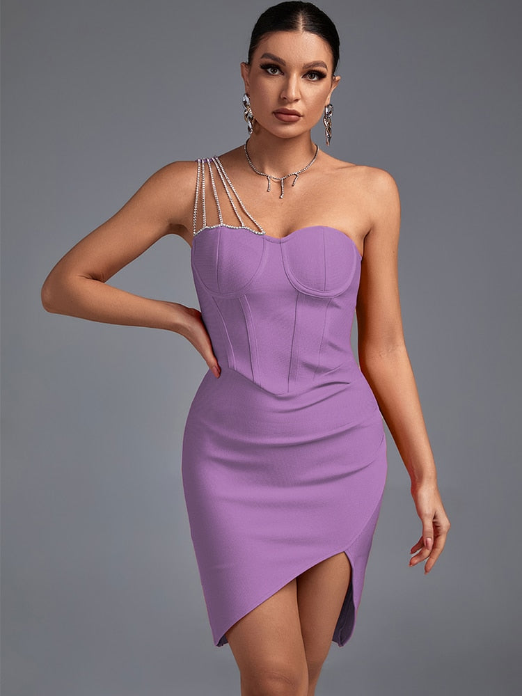 Draped Bandage Dresses - Dresses - DINIBLO 