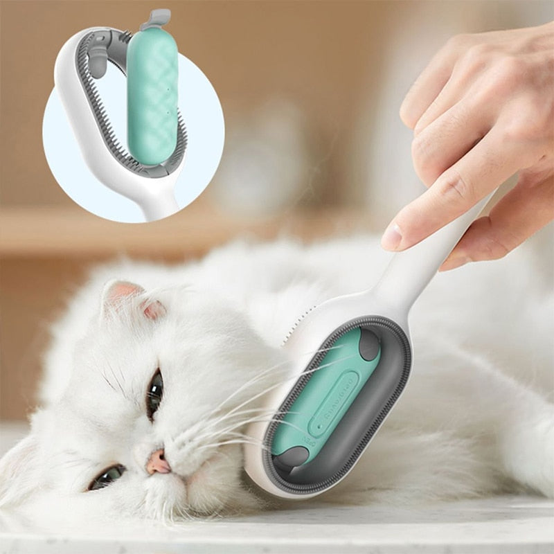 Pet Cat Grooming Comb Pet Hair Remover Brush - Pet Combs & Brushes - DINIBLO 