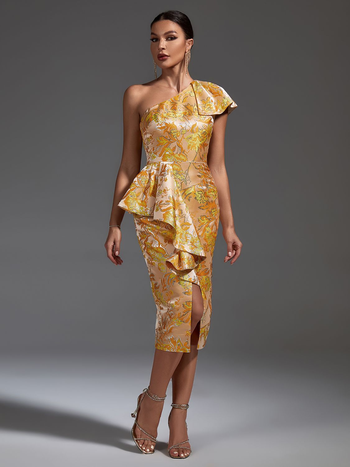 Jacquard Luxury Party Dress - Dresses - DINIBLO 