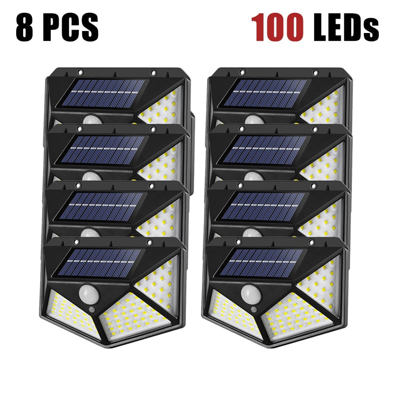 LED Solar Wall Lights Waterproof - Wall Light Fixtures - DINIBLO 