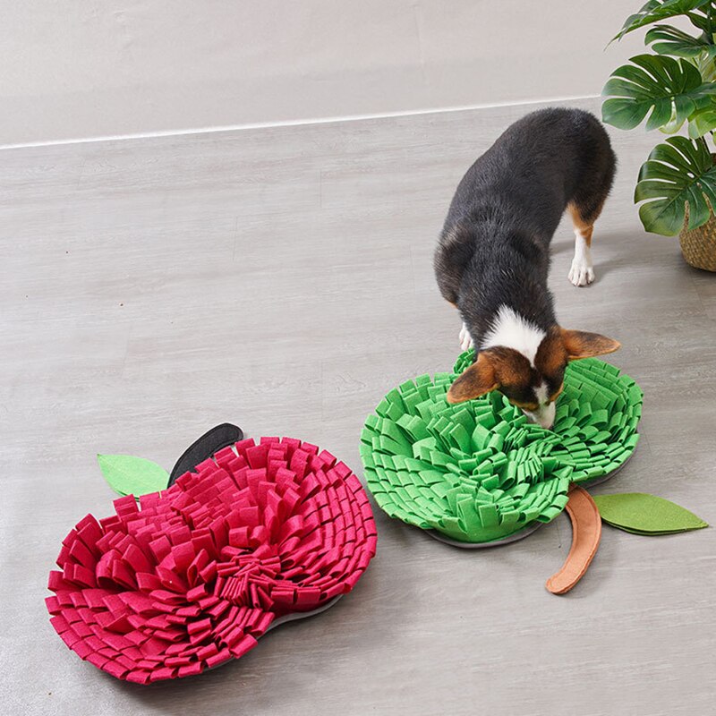 Fruit Fleece Dog Snuffle Mat - Dog Toys - DINIBLO 