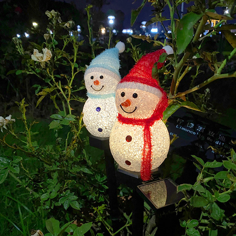 Solar Snowman Outdoor Decorative Light - Outdoor Decorative Light - DINIBLO 