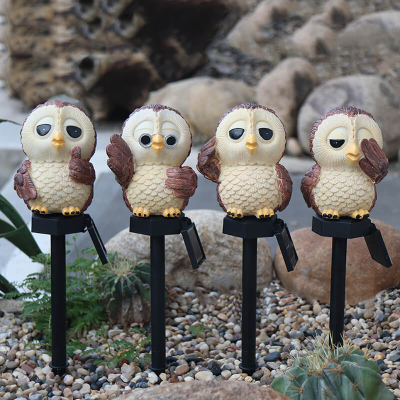 Solar Owl Outdoor Decorative Lights - Outdoor Decorative Light - DINIBLO 