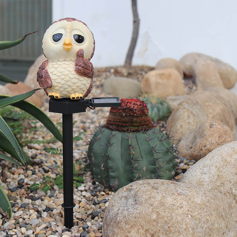 Solar Owl Outdoor Decorative Lights - Outdoor Decorative Light - DINIBLO 