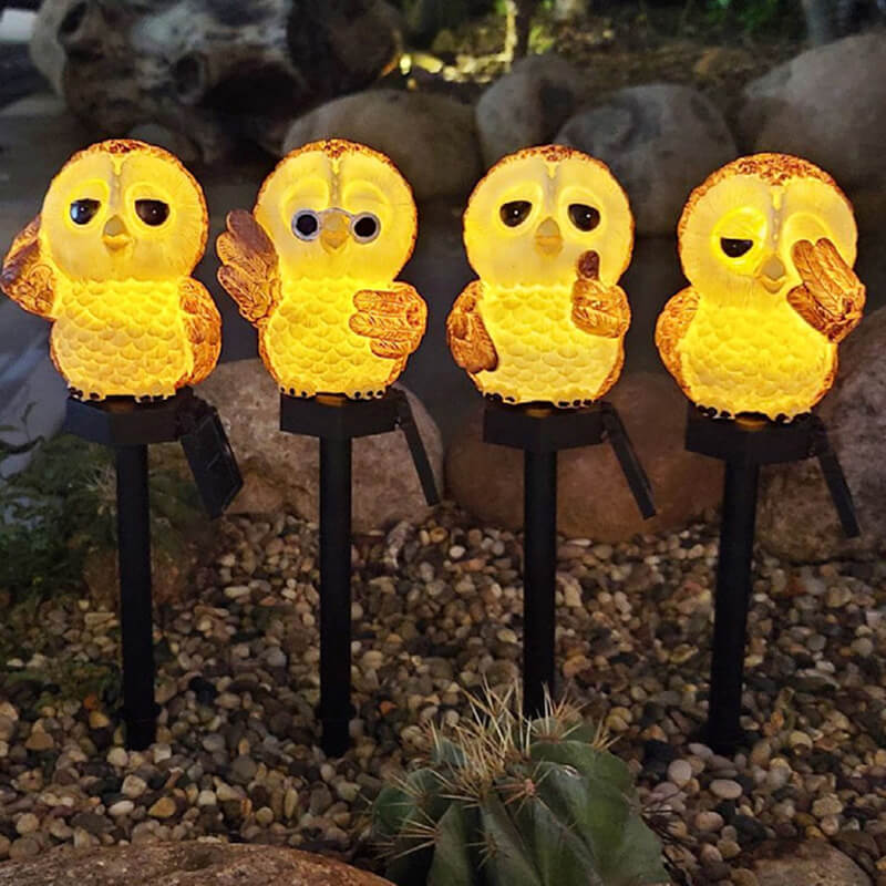 Solar Owl Outdoor Decorative Lights - Outdoor Decorative Light - DINIBLO 