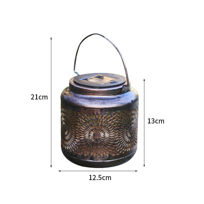 Solar Retro Lantern Outdoor Decorative Lights - Outdoor Decorative Light - DINIBLO 