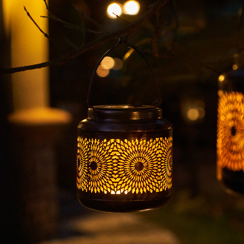 Solar Retro Lantern Outdoor Decorative Lights - Outdoor Decorative Light - DINIBLO 