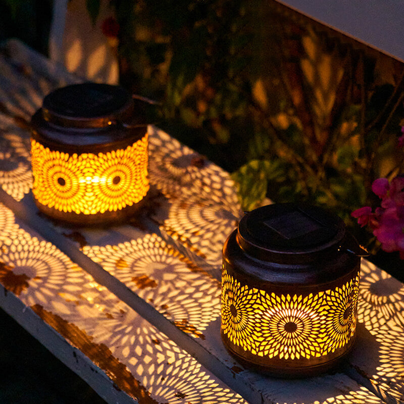 Solar Retro Lantern Outdoor Decorative Lights - Outdoor Decorative Light - DINIBLO 