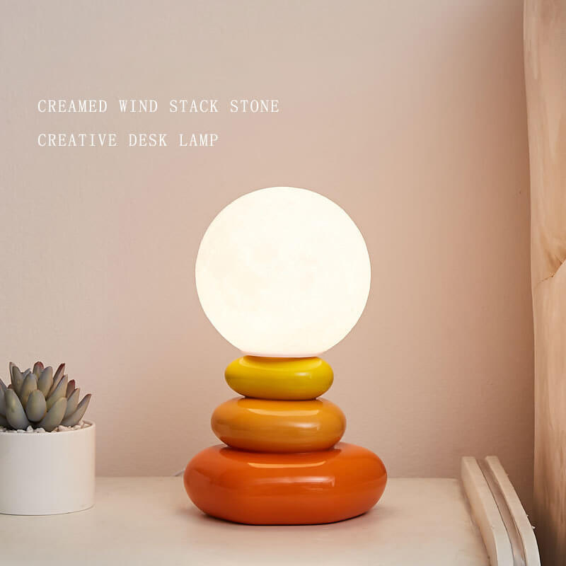 Stacked Stone Creative Table Lamp - Table Lamp - DINIBLO 