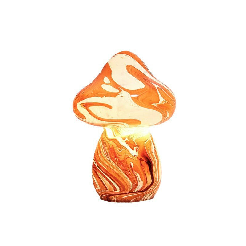 Stained Glass Mushroom Lamp - LAMP - DINIBLO 