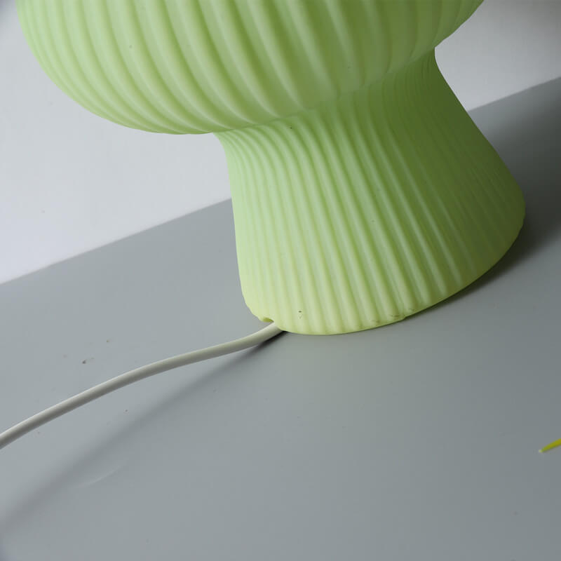 Striped Mushroom Glass Table Lamp - Table Lamp - DINIBLO 