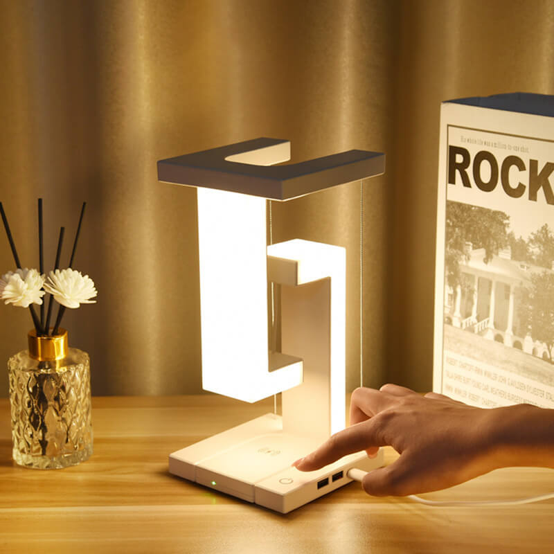 Suspended Wireless Charging Table Lamp - LAMP - DINIBLO 