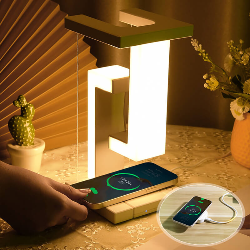 Suspended Wireless Charging Table Lamp - LAMP - DINIBLO 