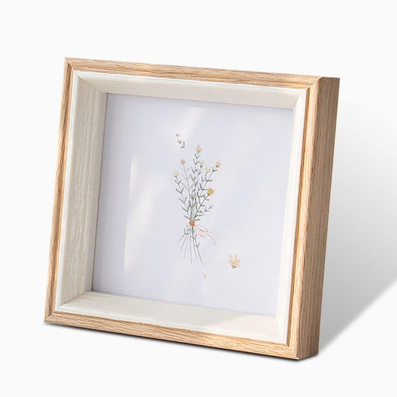 6'' Square Resin Picture Frames with Desktop Wall Hanging Decoration - Home Decor > Home Accessories > Picture Frames - DINIBLO 