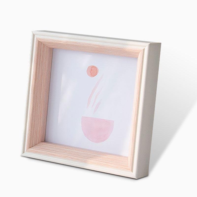 6'' Square Resin Picture Frames with Desktop Wall Hanging Decoration - Home Decor > Home Accessories > Picture Frames - DINIBLO 