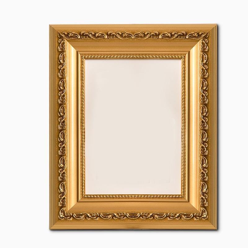 4''L x 6'' W Rectangular White Rose Gold Wood Picture Frames with Desktop Wall Hanging Decoration - Home Decor > Home Accessories > Picture Frames - DINIBLO 