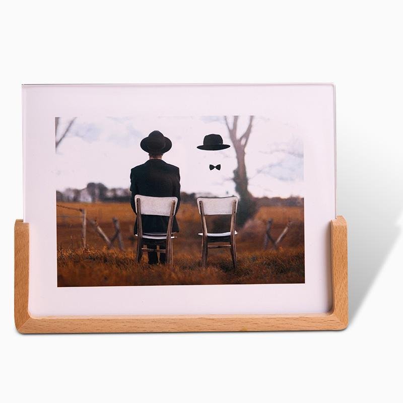 4''x 6'' Rectangular Wood Base Picture Frames - Home Decor > Home Accessories > Picture Frames - DINIBLO 