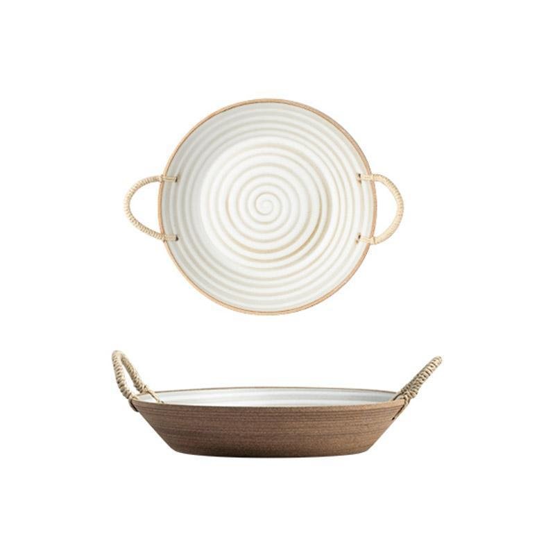 Stoneware Dining Bowls Salad Bowls Serving Bowls Soup Bowls Set - Home Decor > Storage Containers > Cups & Bowls & Spoons - DINIBLO 