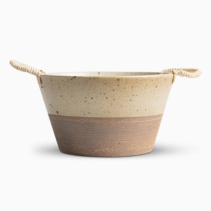 Stoneware Dining Bowls Salad Bowls Serving Bowls Soup Bowls Set - Home Decor > Storage Containers > Cups & Bowls & Spoons - DINIBLO 