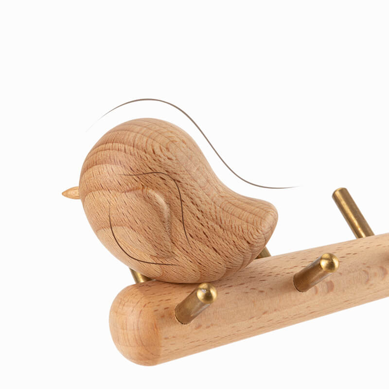 Wooden Bird Desktop Storage Rack - Storage - DINIBLO 